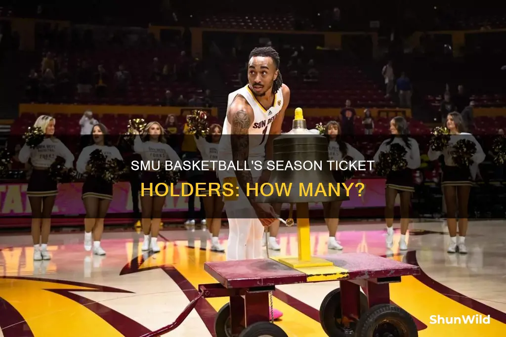 how many season ticket holders does smu basketball have