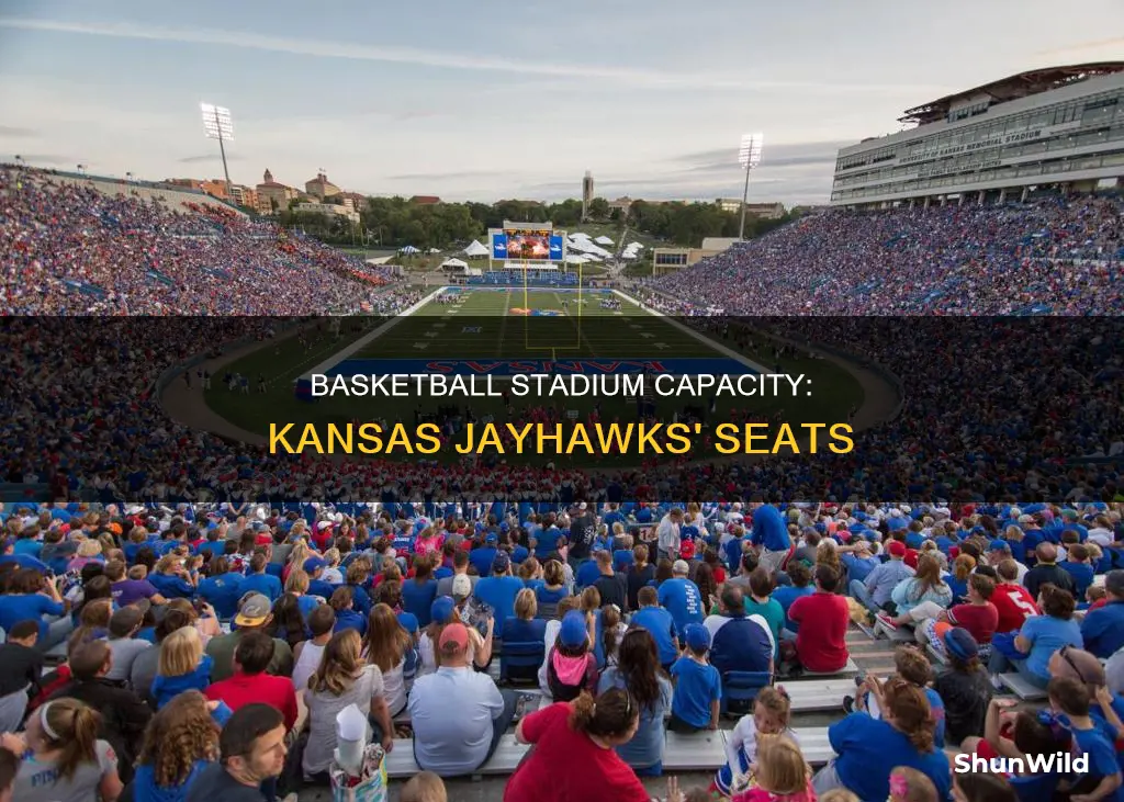 how many seats does kansas jayhawks basketball have