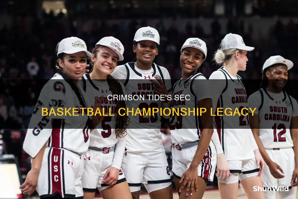 how many sec basketball championships does alabama have