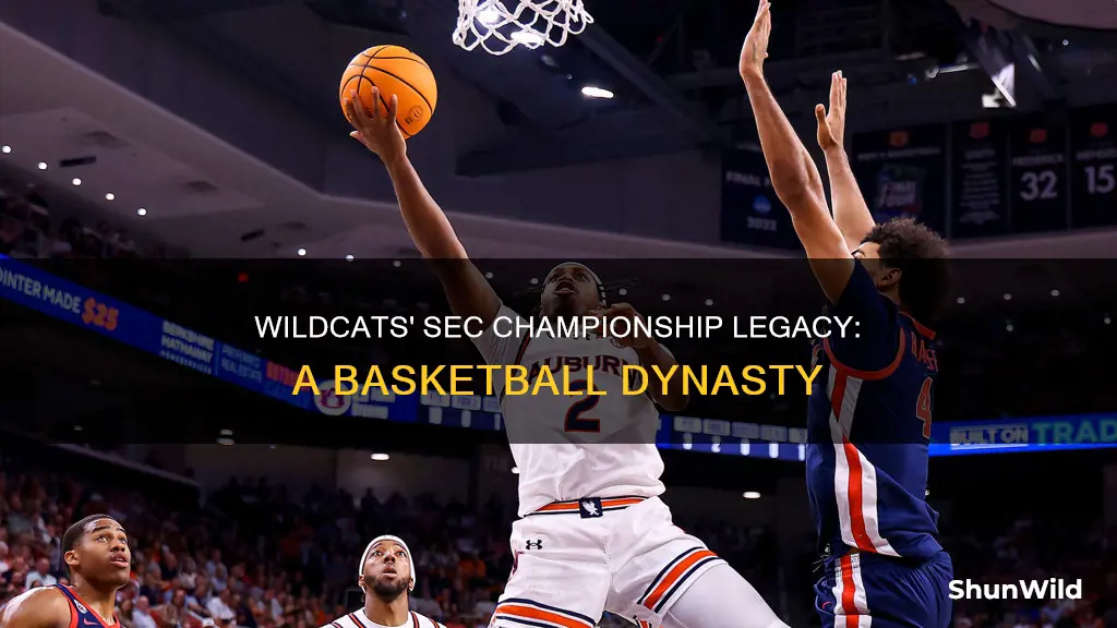 how many sec championships does kentucky basketball have