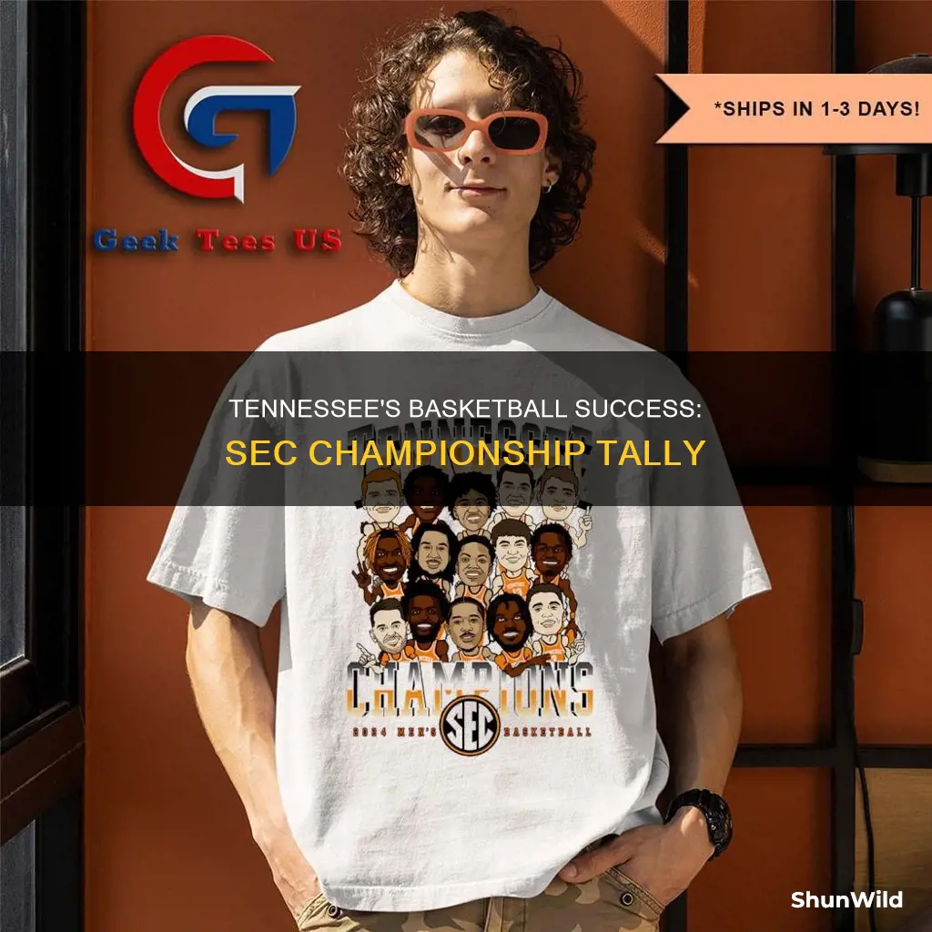 how many sec championships does tennessee have in basketball