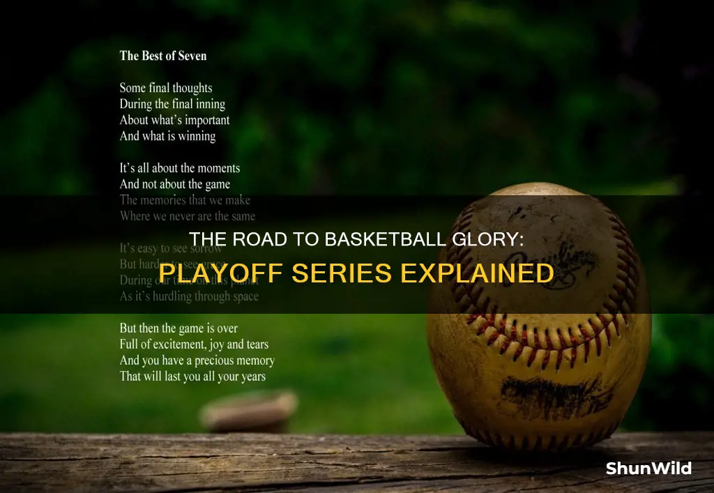 how many series in basketball playoffs