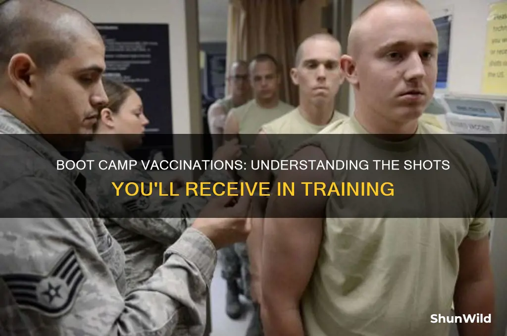 how many shots are given during boot camp