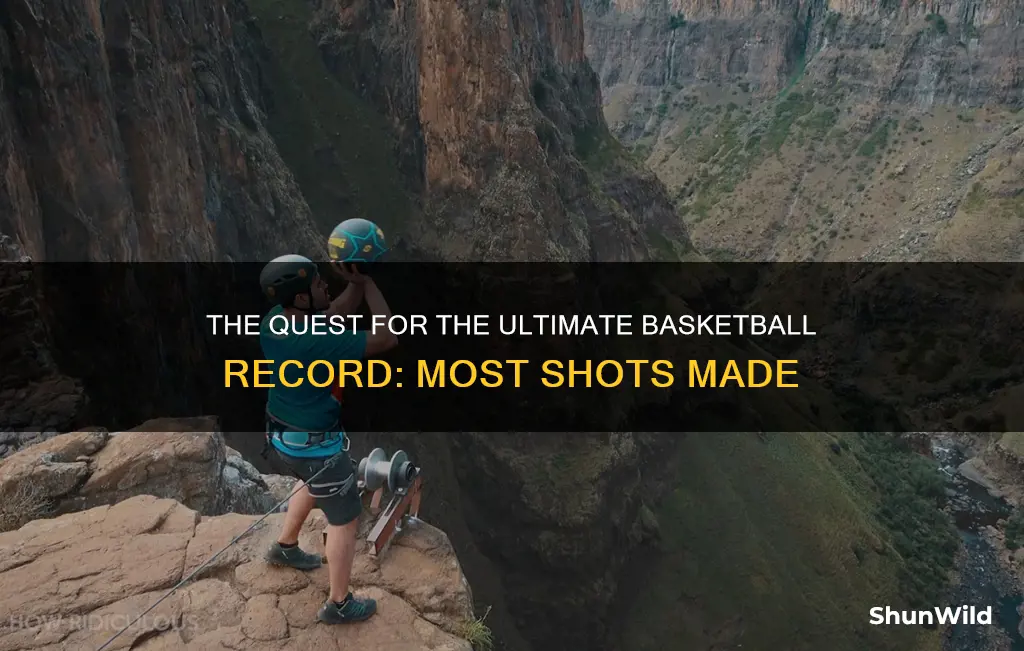 how many shots highest basketball