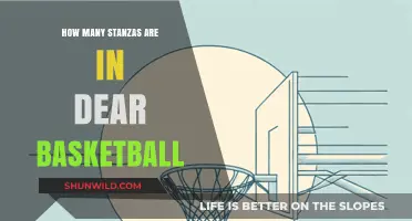 Stanza Structure of Dear Basketball