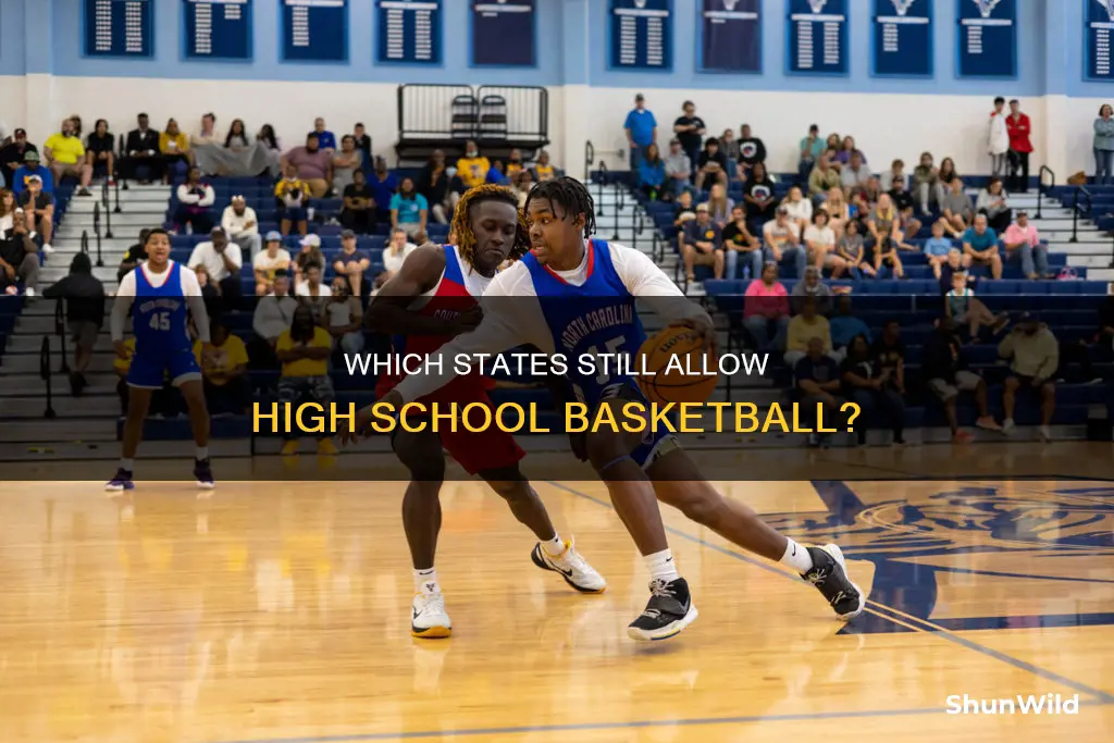 how many states are allowing high school basketball