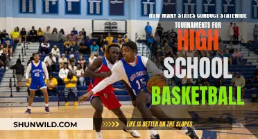 Which States Host High School Basketball Championships?