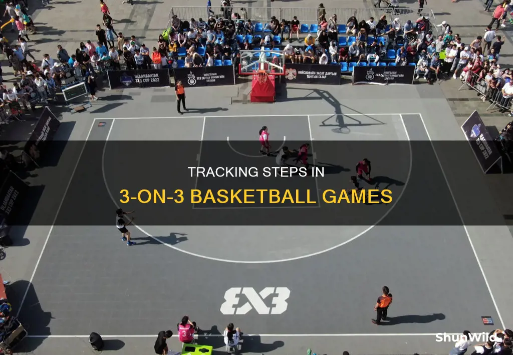 how many steps 1 hr 3 on 3 basketball