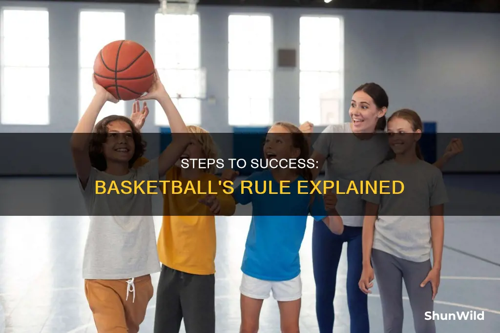 how many steps allowed in basketball