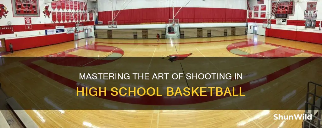 how many steps before shooting in high school basketball