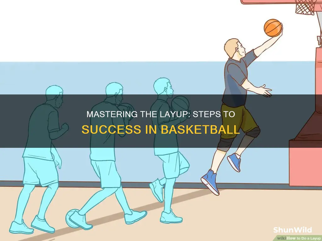 how many steps in basketball layup