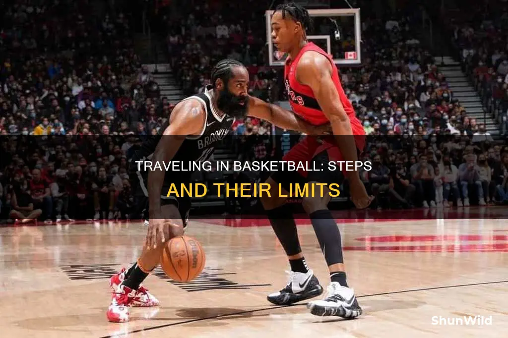 how many steps is a travel in basketball