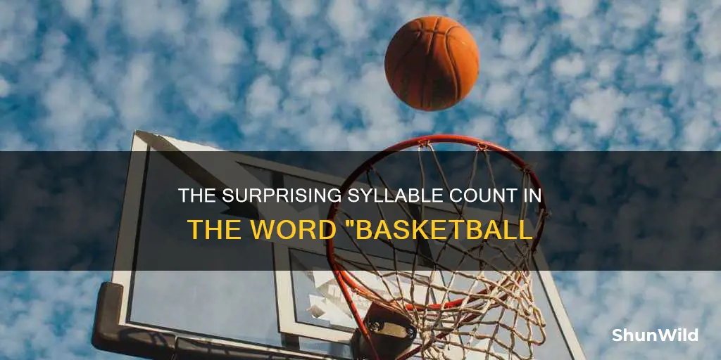 how many syllables in basketball