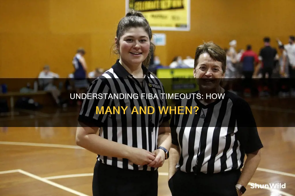 how many timeouts in basketball fiba