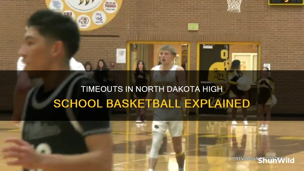 how many timeouts in nd high school basketball