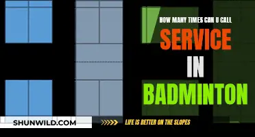 Understanding Badminton's Service Rules: How Many Serves Are Allowed?