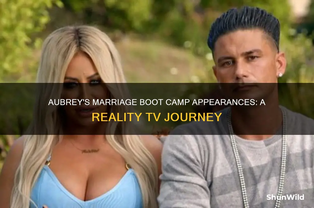 how many times has aubrey been on marriage boot camp