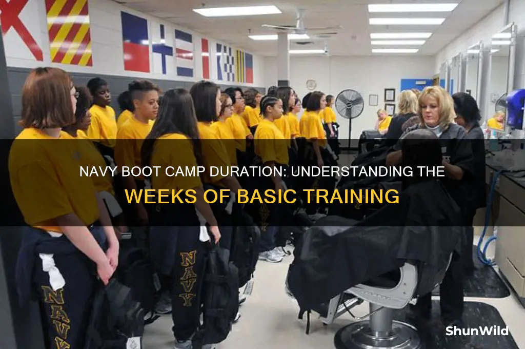 how many weeks for navy boot camp