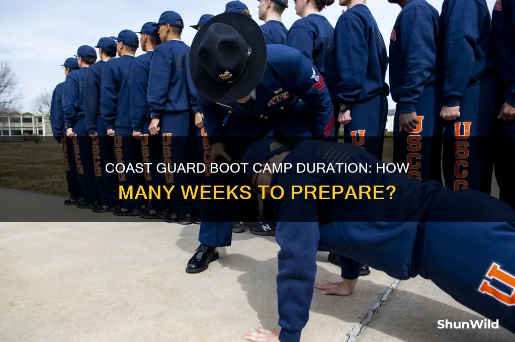 how many weeks is coast guard boot camp