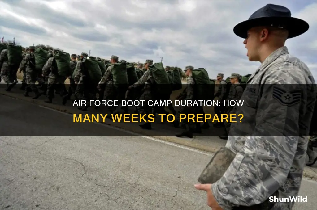how many weeks is the air force boot camp