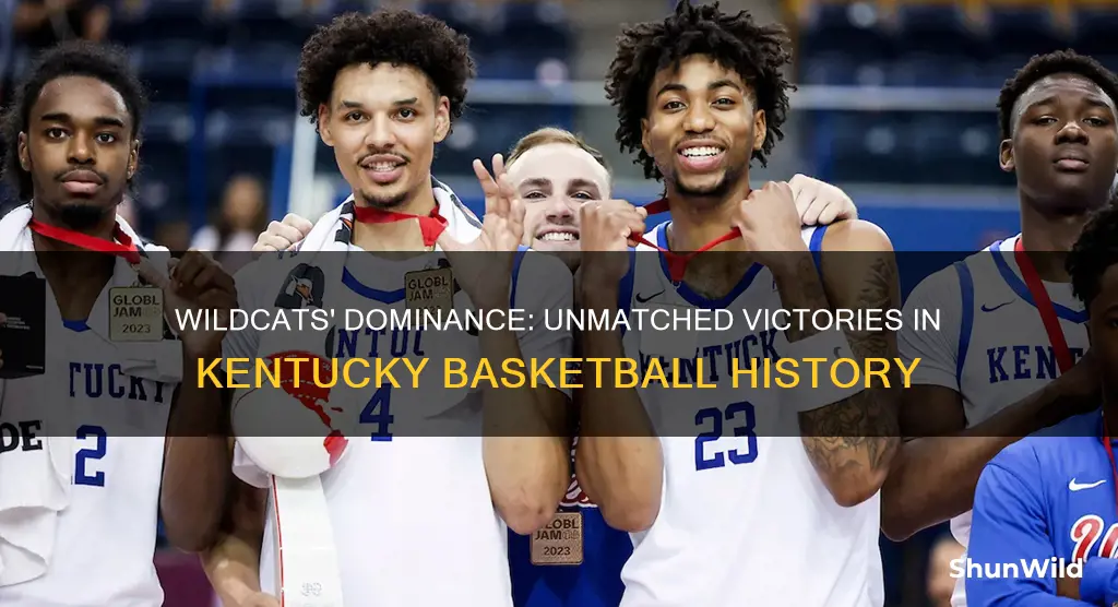 how many wins does kentucky basketball have