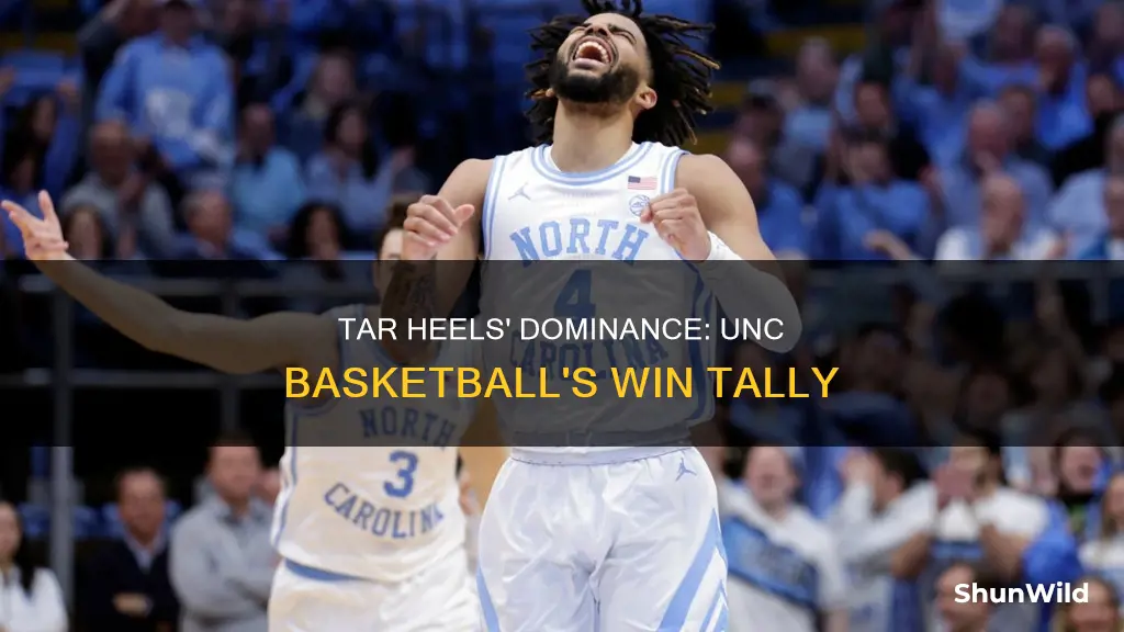 how many wins does unc basketball have
