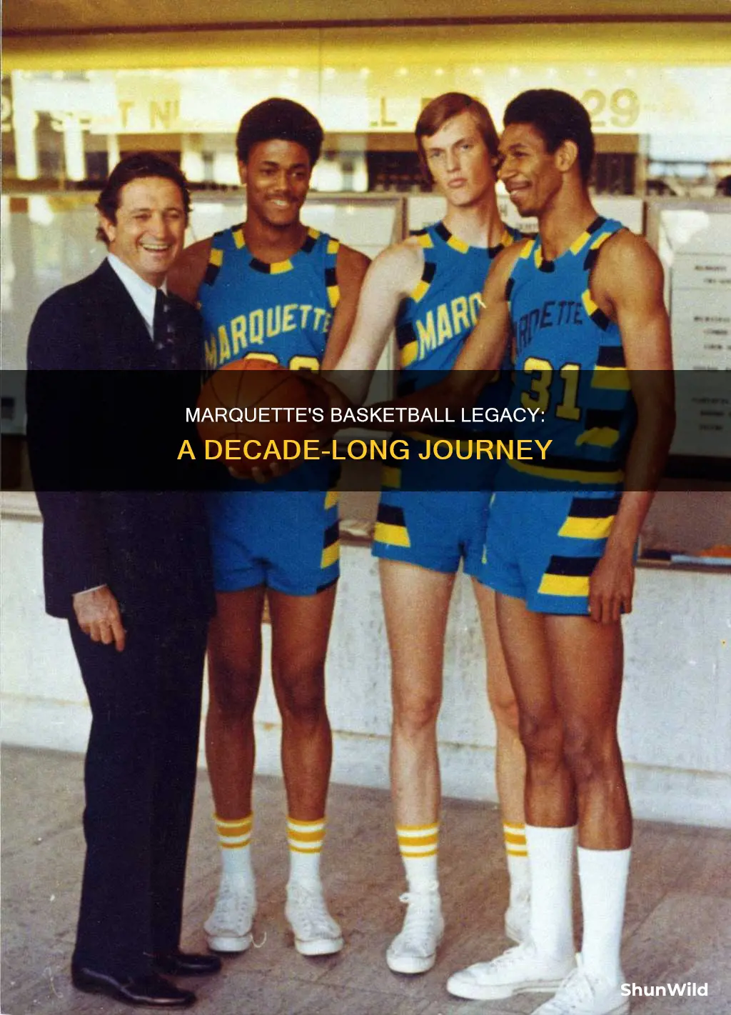 how many years or basketball at marquette