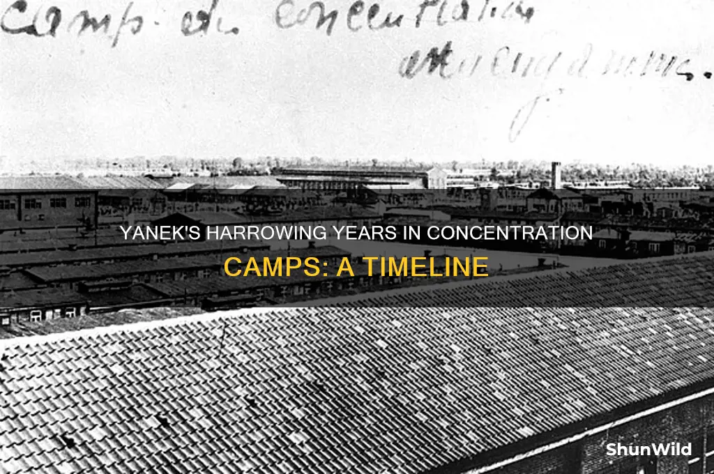 how many years was yanek in concentration camps