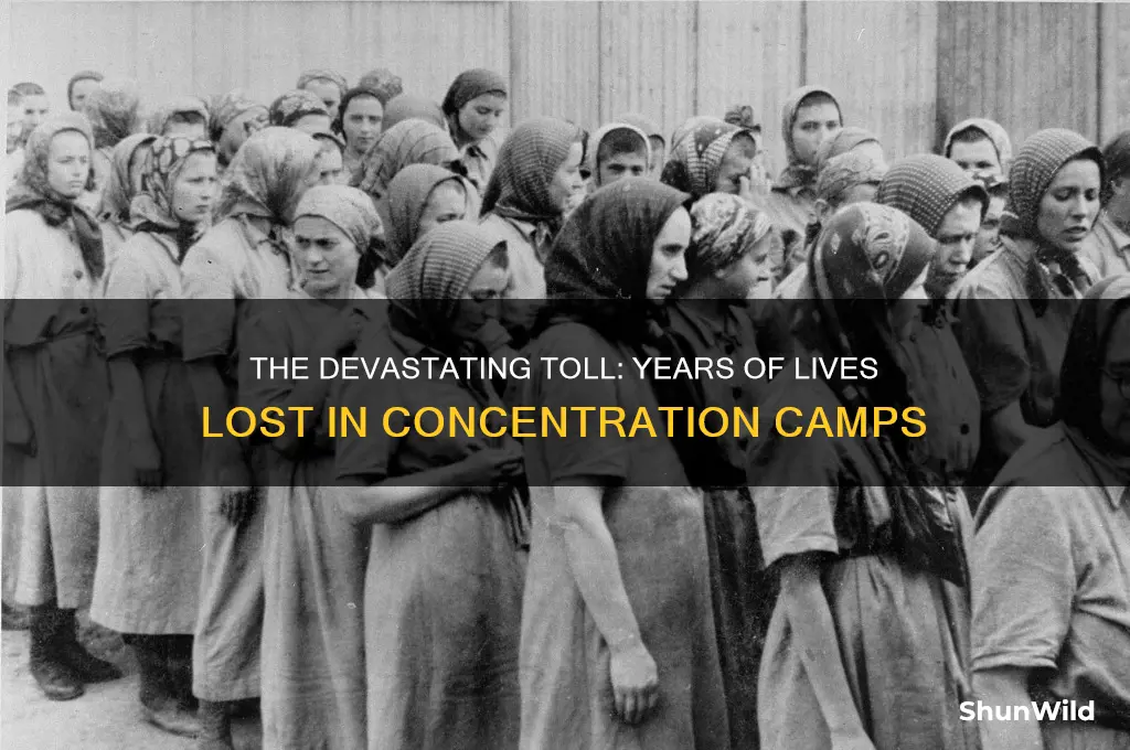 how many years were killed in the concentration camps