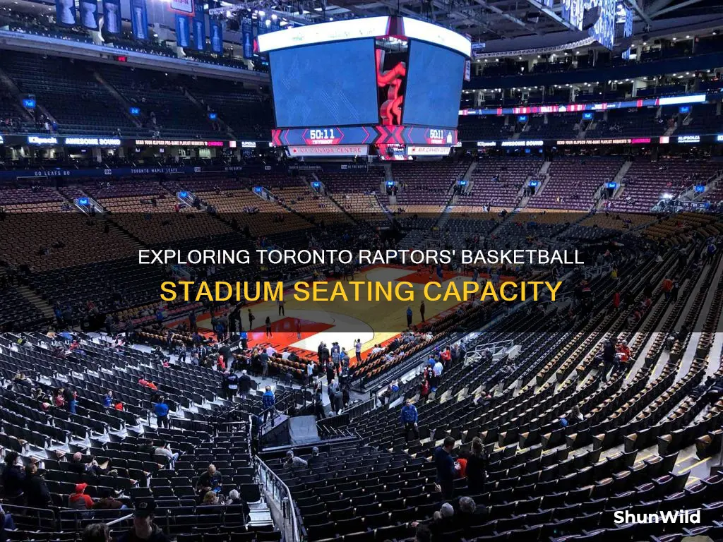 how manyseats in toronto raptors basketball satium