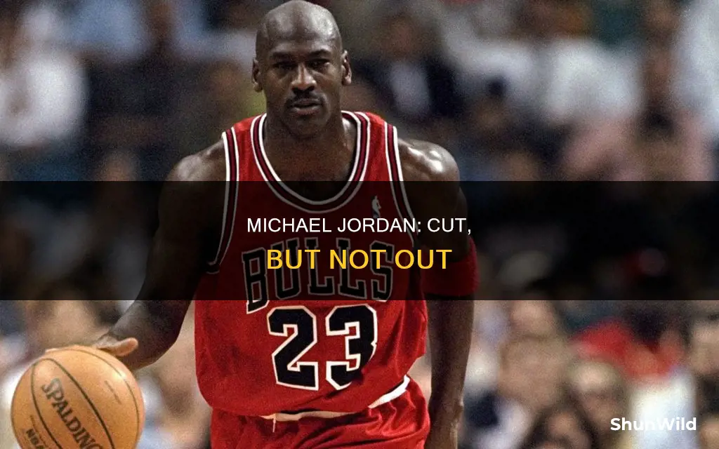how michael jordon got cut from basketball