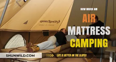 How Much Air Does Your Camping Mattress Need? A Guide