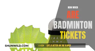 Badminton Tickets: How Much Do They Cost?