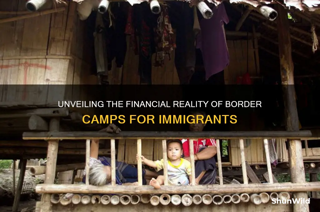 how much are border camps being paid for immigrants