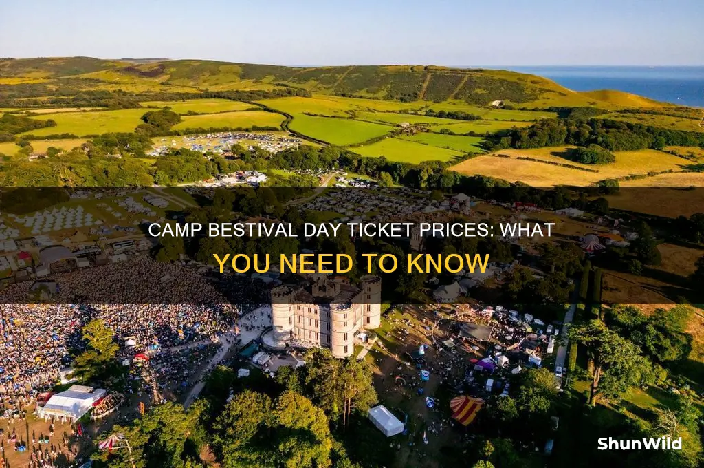 how much are camp bestival day tickets