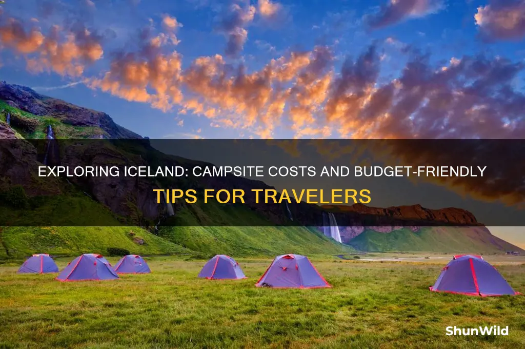 how much are camp sites in iceland