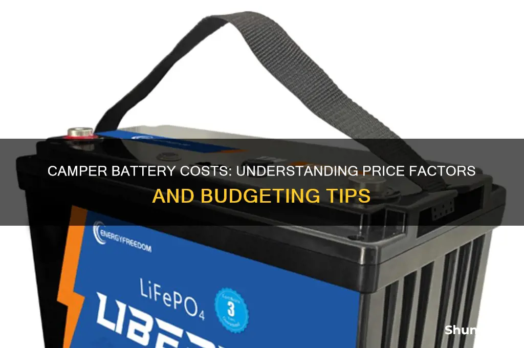 how much are camper batteries