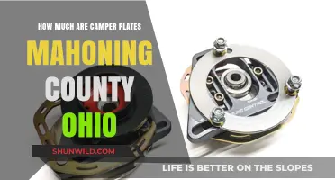Camper Plates Cost in Mahoning County, Ohio: A Complete Guide