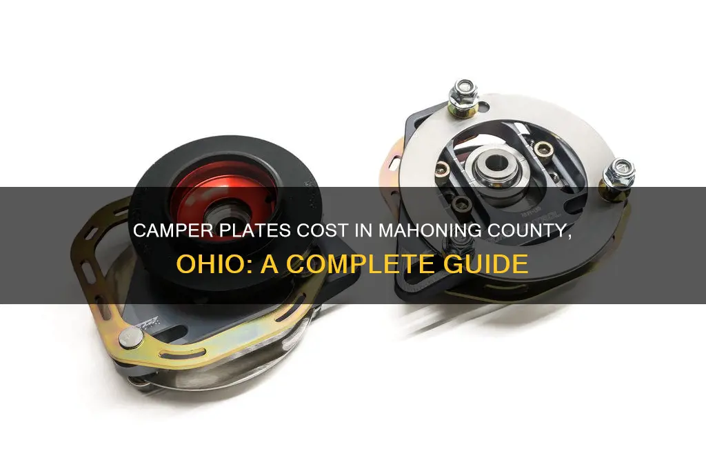 how much are camper plates mahoning county ohio