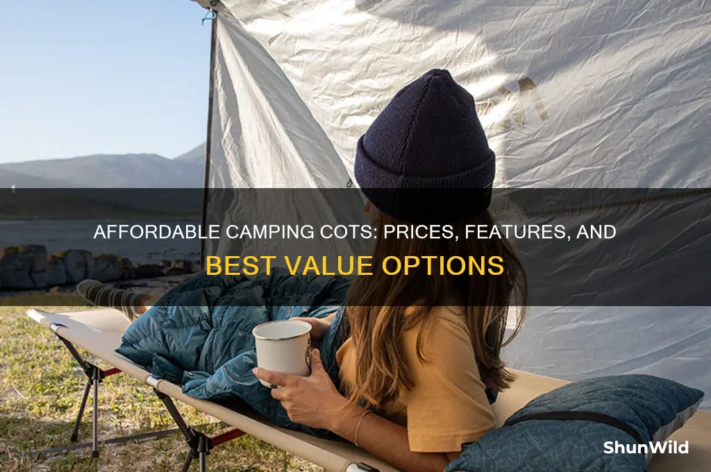 how much are camping cots