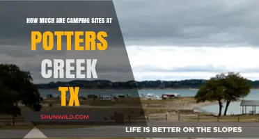 Camping at Potter's Creek TX: Site Costs and Budget Tips