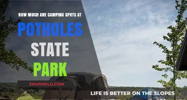 Camping Costs at Potholes State Park: What to Expect
