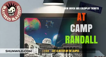 Coldplay at Camp Randall: Ticket Prices and What to Expect