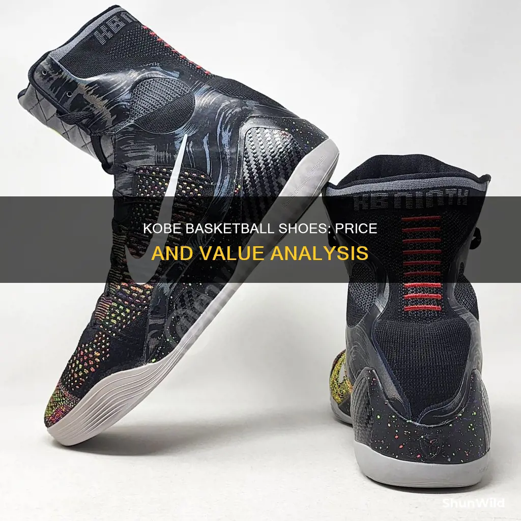 how much are kobe basketball shoes