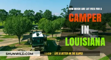 Louisiana Camper Lot Fees: What to Expect for Your Stay