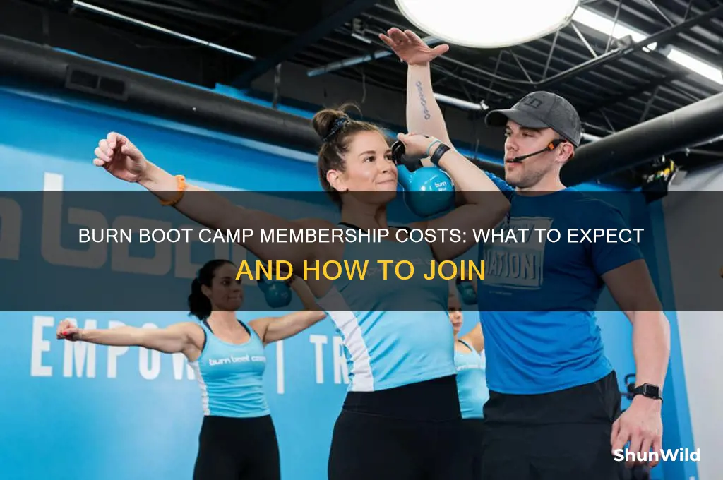 how much are memberships at burn boot camp