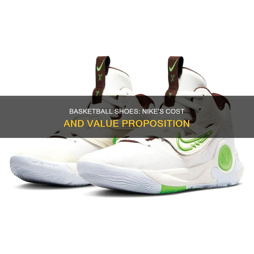 how much are nike basketball shoes