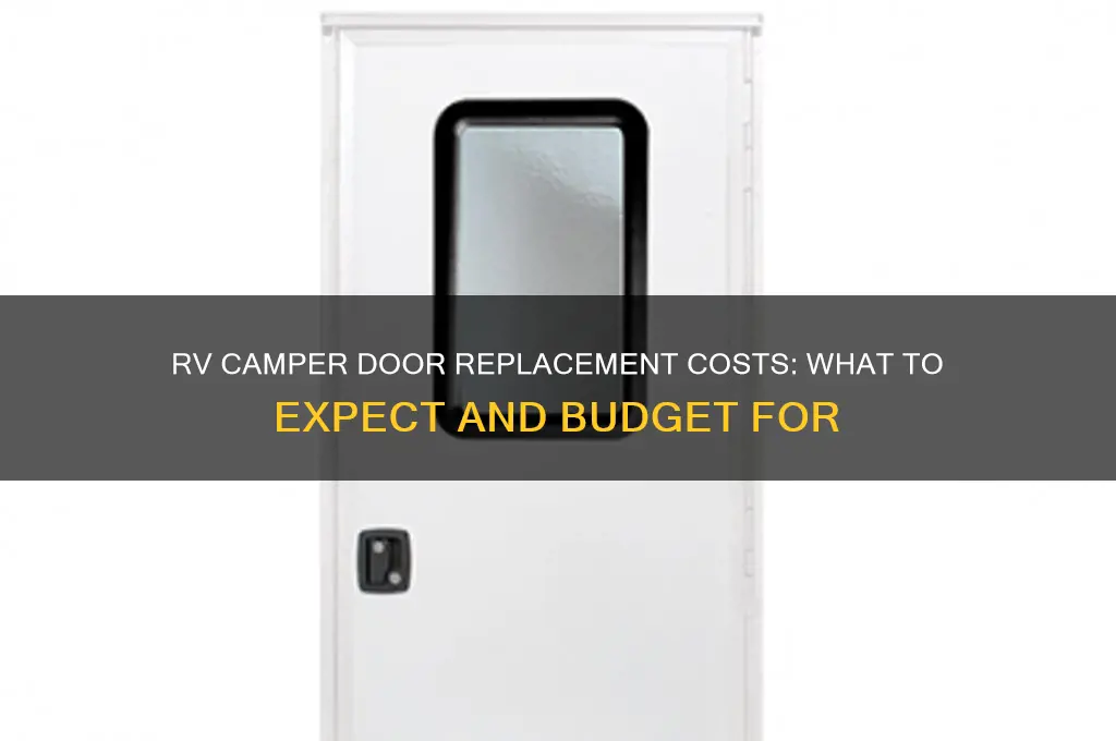 how much are rv camper door replacement