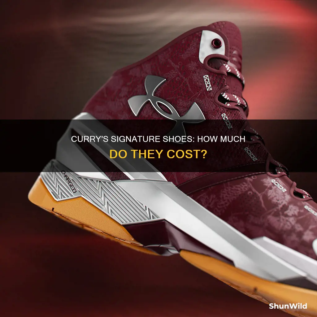 how much are stephen curry basketball shoes