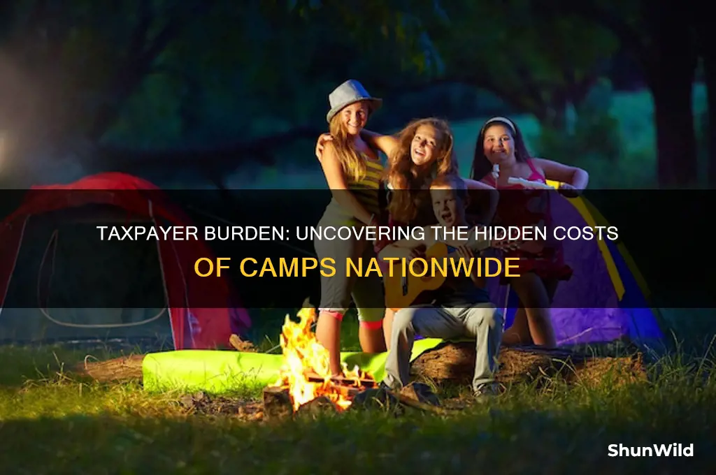 how much are the camps costing taxpayers